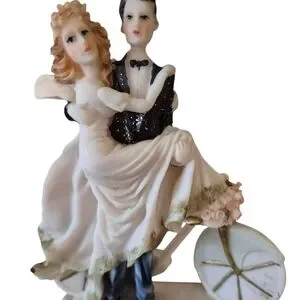 Party Supplies | Vintage Wedding Cake Topper With Bride And Groom ...